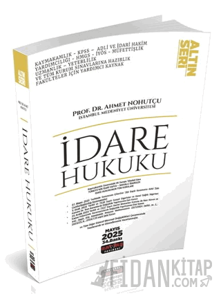 İdare Hukuku Konu Anlatımı Altın Seri