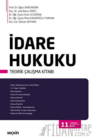 İdare Hukuku Teorik Çalışma Kitabı Oğuz Sancakdar