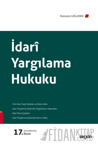 İdari Yargılama Hukuku Ramazan Çağlayan