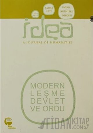 İdea Cilt: 1 Sayı: 1 İnsan Bilimleri Dergisi / A Journal of Humanities