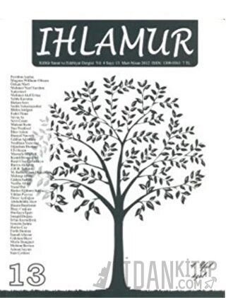 Ihlamur Dergisi Sayı: 13 Dosya 4. Yıl Özel Sayı