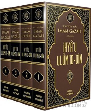 İhya’u Ulüm’id-Din (4 Kitap Takım Kutulu - Büyük Boy) (Ciltli)