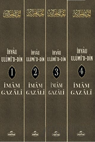 İhyau Ulumi'd-Din 4 Cilt (Ciltli)