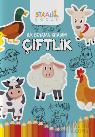 İlk Boyama Kitabım - Çiftlik