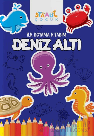 İlk Boyama Kitabım - Deniz Altı