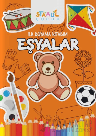İlk Boyama Kitabım - Eşyalar