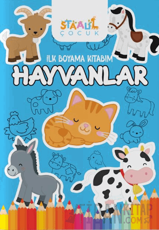 İlk Boyama Kitabım - Hayvanlar