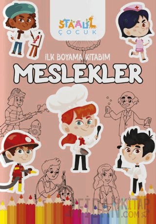 İlk Boyama Kitabım - Meslekler