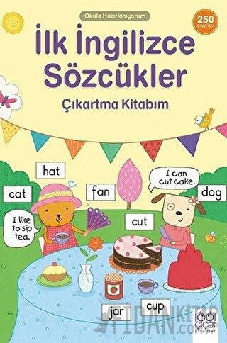 İlk İngilizce Sözcükler Çıkartma Kitabım - Okula Hazırlanıyorum