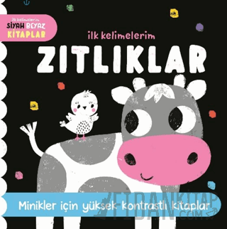 İlk Kelimelerim Siyah Beyaz Kitaplar Zıtlıklar