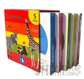 İlk Kitaplarım Seti 5 Kitap Kutulu Set (Ciltli)