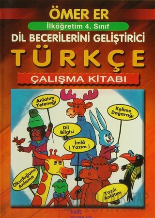 İlköğretim 4. Sınıf Türkçe Çalışma Kitabı Naime Er