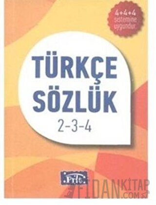İlköğretim Türkçe Sözlük 2-3-4