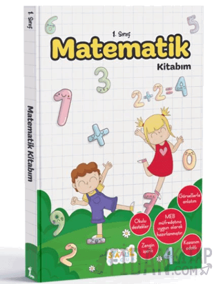 İlkokul 1. Sınıf Kaynak Kitapları Serisi / Matematik Kitabım (Yeni Müfredat) (Ciltli)