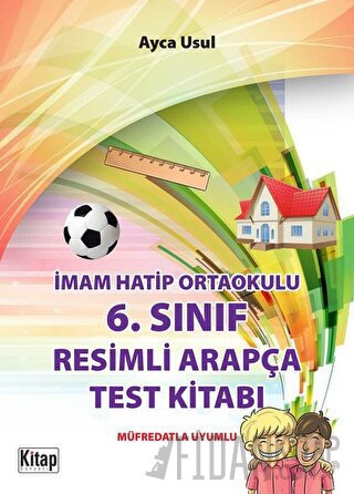 İmam Hatip Ortaokulu 6. Sınıf Resimli Arapça Test Kitabı