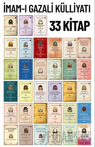 İmam-ı Gazali Külliyatı 33 Kitap Seti
