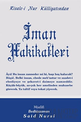 İman Hakikatleri Normal Boy