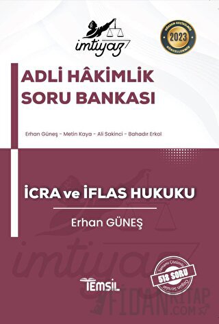 İmtiyaz Adli-İdari Hakimlik İcra ve İflas Hukuku Soru Bankası