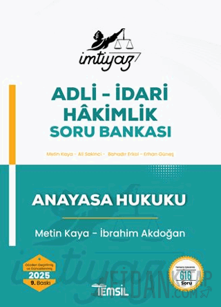 İmtiyaz Anayasa Hukuku Soru Bankası