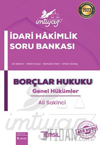 İmtiyaz İyös Sınavına Hazırlık Sosyal Güvenlik Hukuku Konu Anlatımı-Çözümlü Soru Bankası 2025