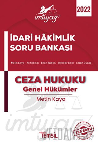 İmtiyaz - İdari Hakimlik Soru Kitabı