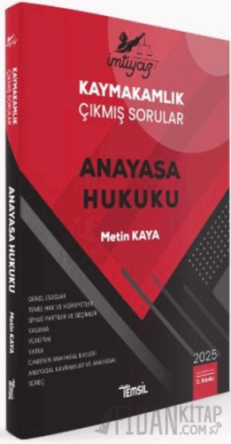 İmtiyaz Kaymakamlık Çıkmış Sorular Anayasa Hukuku