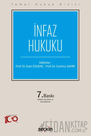 Temel Hukuk Dizisiİnfaz Hukuku (THD) Cumhur Şahin
