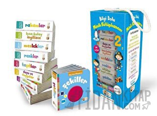 İngilizce Destekli Bilgi Dolu Minik Kütüphanem (9 Kitap - Mavi Kutu)