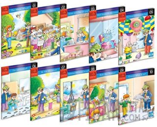 İngilizce Hikaye Seti (10 Kitap) İlkokul 3. Sınıf Karekod Dinlemeli