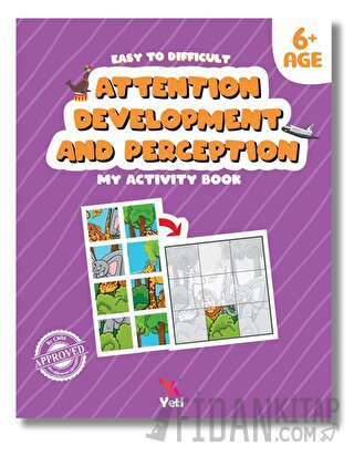 İngilizce Kolaydan Dikkat Geliştirme ve Algılama Kitabı