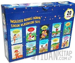 İngilizce Renkli Dünya Çocuk Klasikleri Seti (20 Kitap)