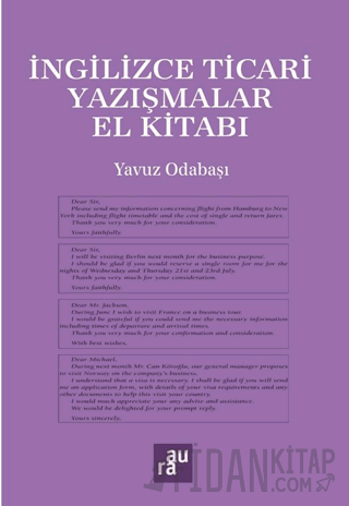 İngilizce Ticari Yazışmalar El Kitabı Yavuz Odabaşı
