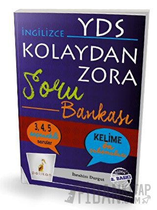 İngilizce YDS Kolaydan Zora Soru Bankası İbrahim Durgut