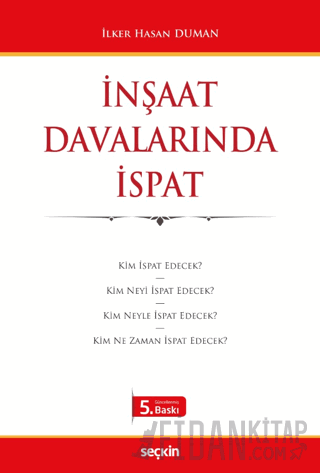 İnşaat Davalarında İspat
