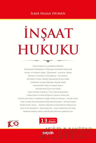 İnşaat Hukuku (Ciltli)