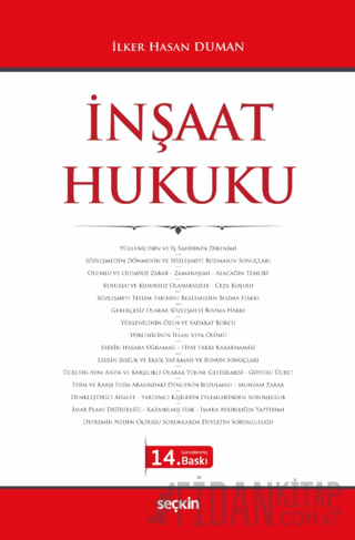 İnşaat Hukuku (Ciltli)