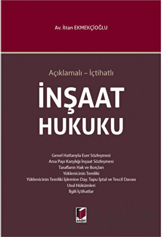 İnşaat Hukuku (Ciltli)