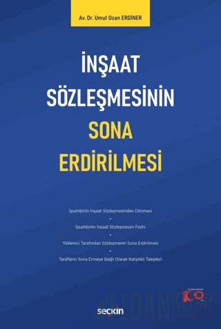 İnşaat Sözleşmesinin Sona Erdirilmesi (Ciltli)