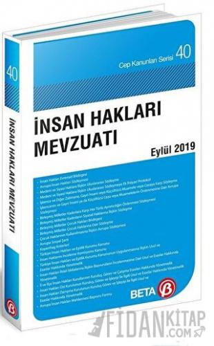 İnsan Hakları Mevzuatı Eylül 2019