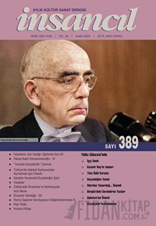 İnsancıl Aylık Kültür Sanat Dergisi Sayı: 389 Aralık 2022