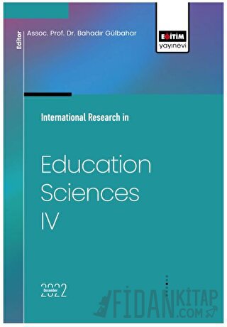 İnternational Research in Education Sciences IV Sabahat Burak