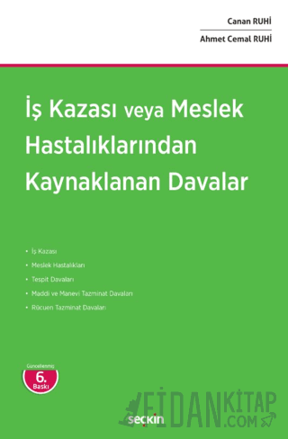 İş Kazası veya Meslek HastalıklarındanKaynaklanan Davalar Canan Ruhi