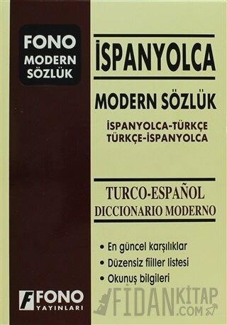 İspanyolca Modern Sözlük (İspanyolca / Türkçe - Türkçe / İspanyolca)