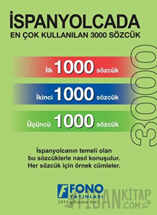 İspanyolcada En Çok Kullanılan 3000 Sözcük