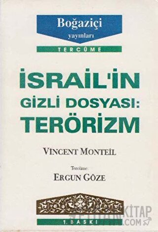 İsrail’in Gizli Dosyası: Terörizm Vincent Monteil