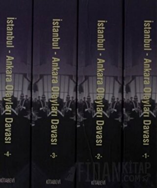 İstanbul - Ankara Olayları Davası (4 Kitap Takım)