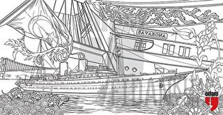 İstanbul Savarona Tuval Boyama