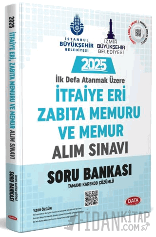 İtfaiye Eri, Zabıta Memuru ve Memur Alım Sınavı Soru Bankası - Tamamı Karekod Çözümlü