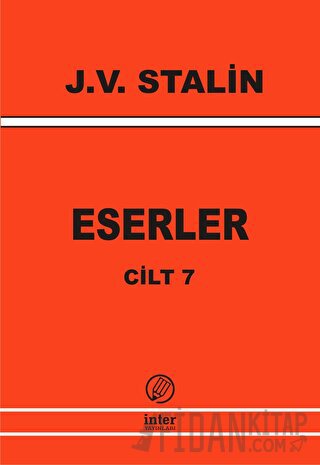 J. V. Stalin Eserler Cilt 7