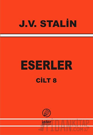 J. V. Stalin Eserler Cilt 8
